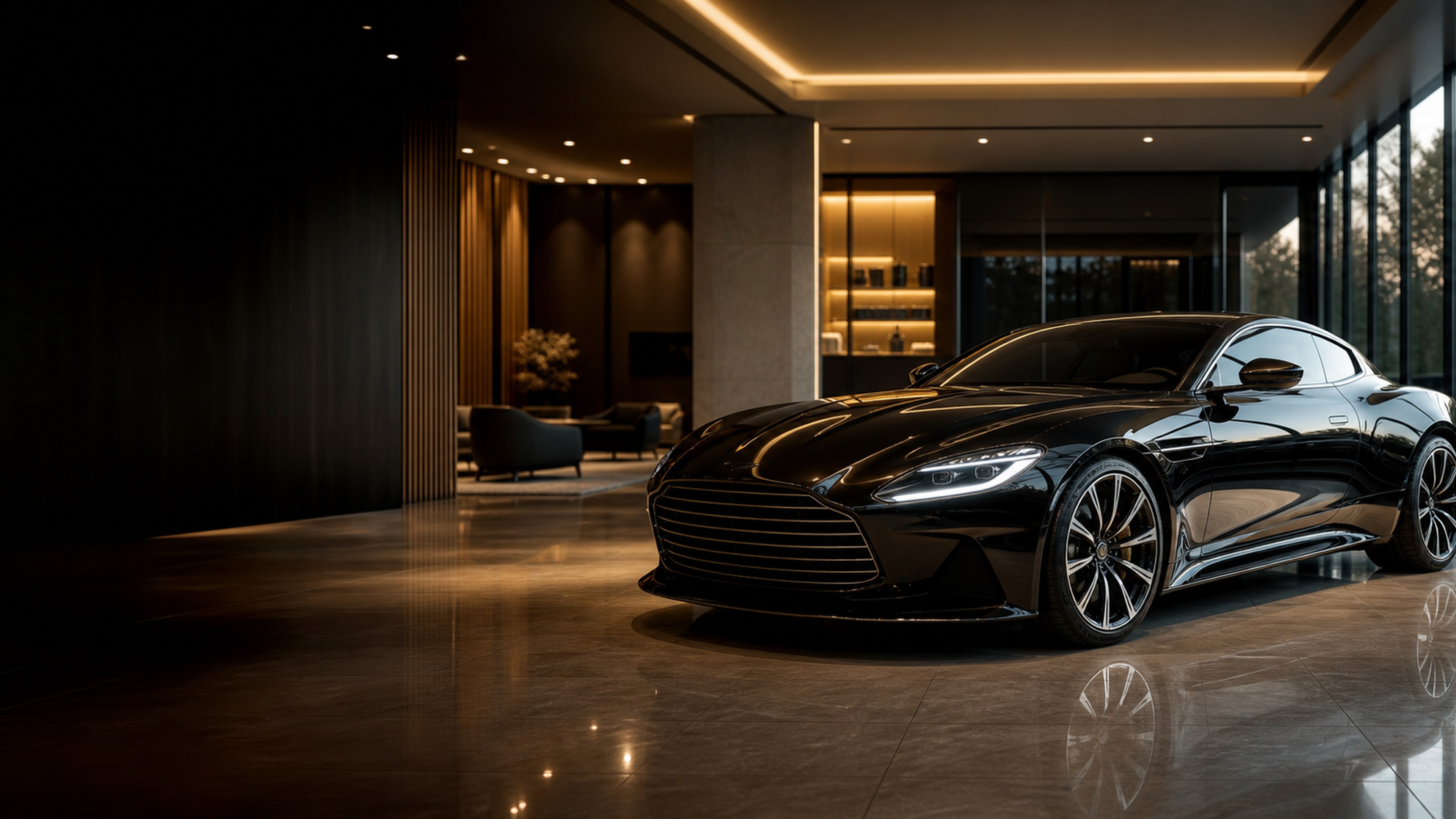 Luxury car dealership website demo preview