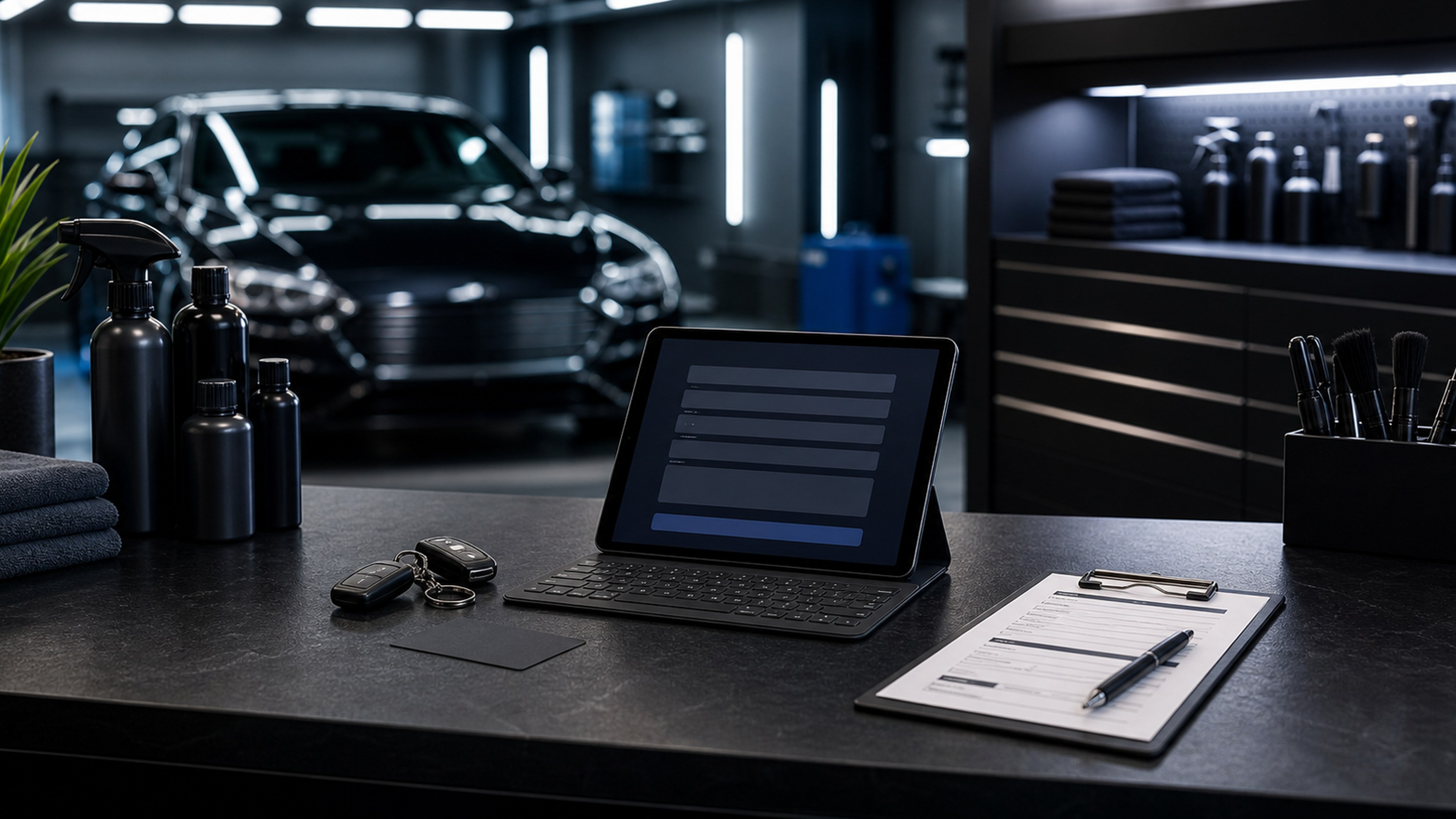 Professional detailing quote desk